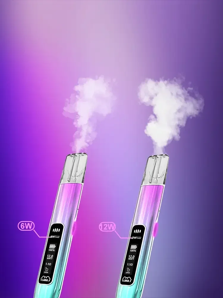 LANA AIR 1 主機雙檔功率模式切換：大煙霧與細膩口感還原度橫向對比